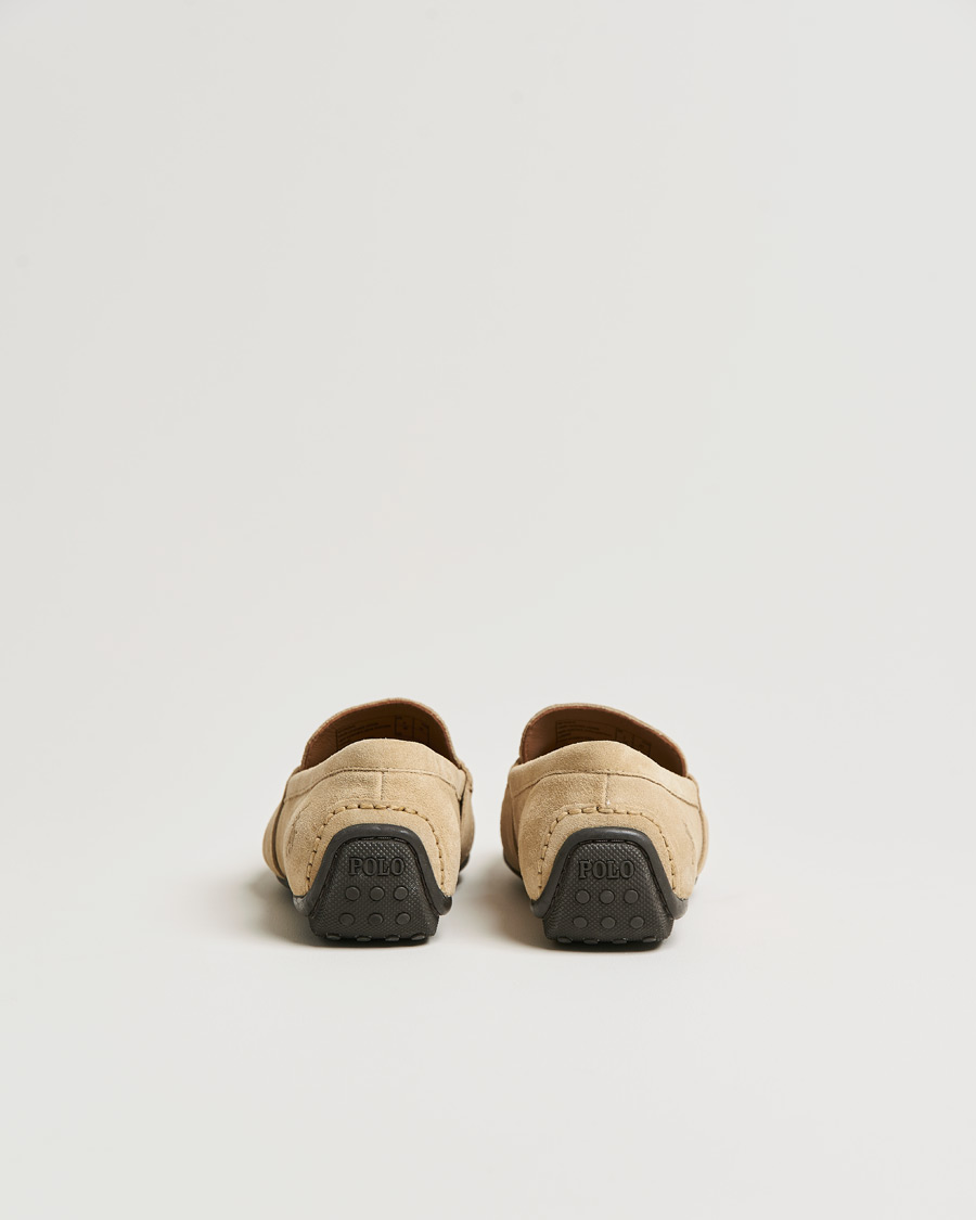 Homme | Polo Ralph Lauren Reynold Driving Loafer Beige Suede | Polo Ralph Lauren | Reynold Driving Loafer Beige Suede