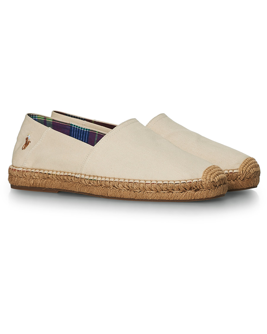 Homme | Polo Ralph Lauren Cevio Canvas Espandrilles Birch | Polo Ralph Lauren | Cevio Canvas Espandrilles Birch