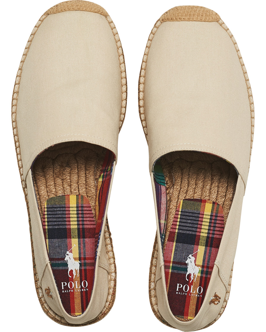 Homme | Polo Ralph Lauren Cevio Canvas Espandrilles Birch | Polo Ralph Lauren | Cevio Canvas Espandrilles Birch