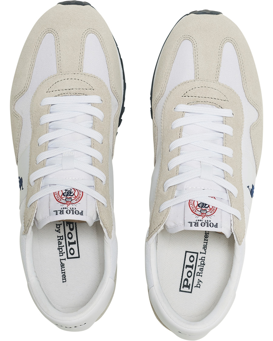 Homme | Polo Ralph Lauren Train 85 Running Sneaker White | Polo Ralph Lauren | Train 85 Running Sneaker White