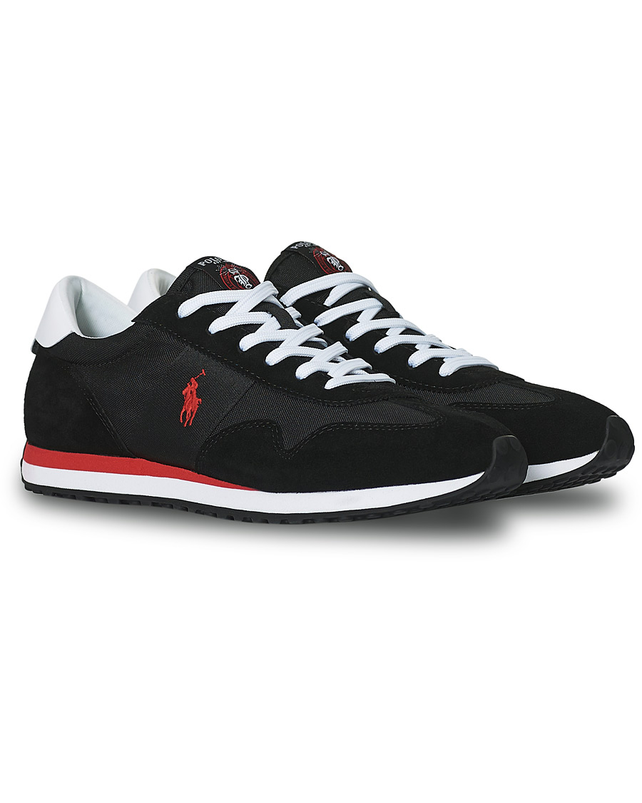 Homme | Polo Ralph Lauren Train 85 Running Sneaker Black | Polo Ralph Lauren | Train 85 Running Sneaker Black