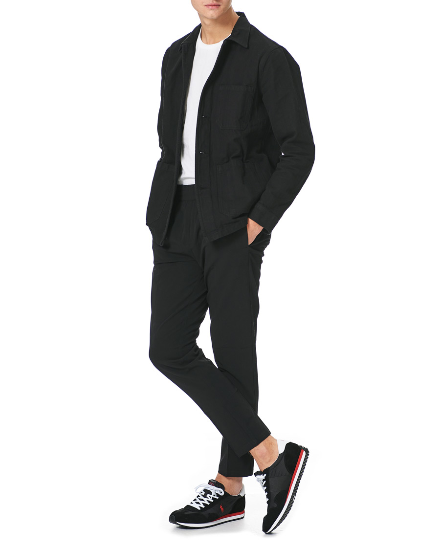 Homme | Polo Ralph Lauren Train 85 Running Sneaker Black | Polo Ralph Lauren | Train 85 Running Sneaker Black