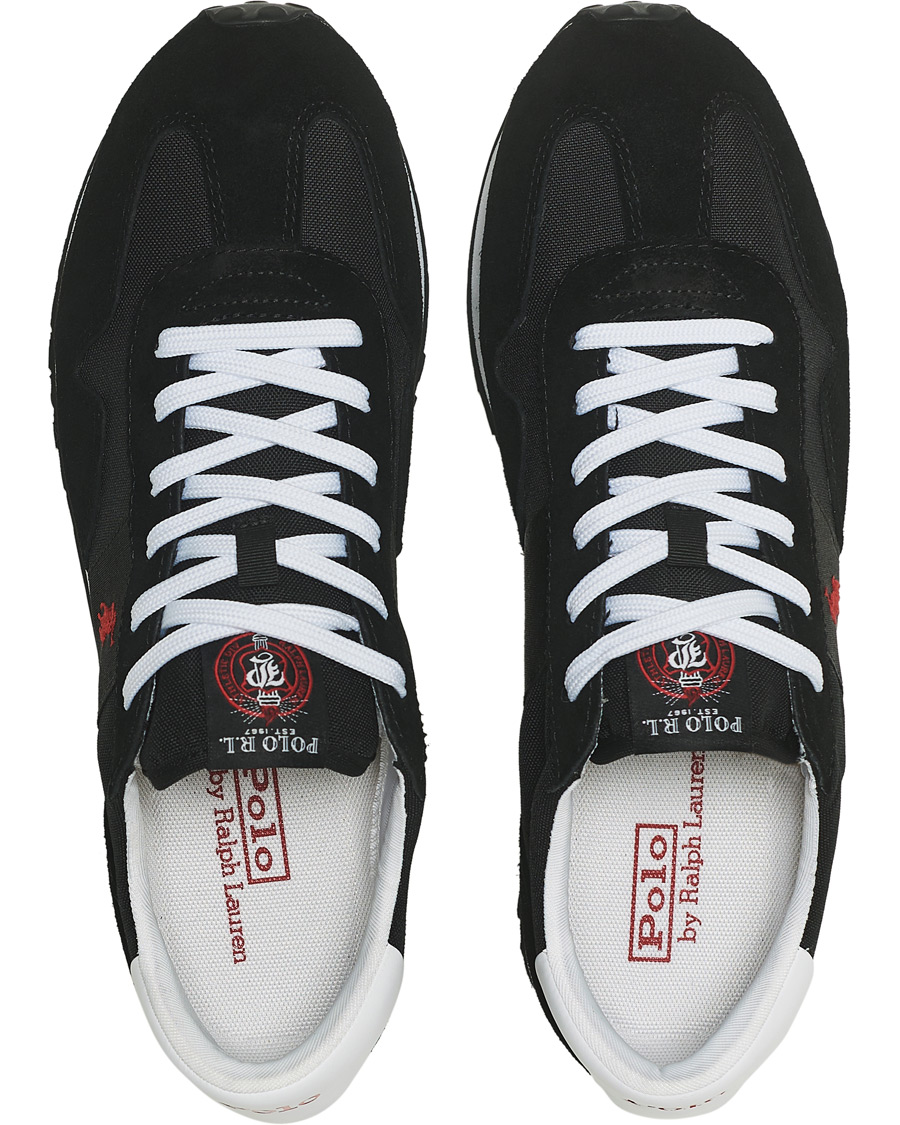 Homme | Polo Ralph Lauren Train 85 Running Sneaker Black | Polo Ralph Lauren | Train 85 Running Sneaker Black