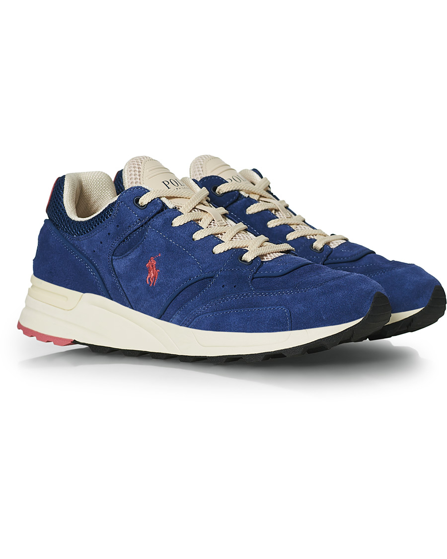 Homme | Polo Ralph Lauren Train 85 Running Sneaker Light Navy | Polo Ralph Lauren | Train 85 Running Sneaker Light Navy
