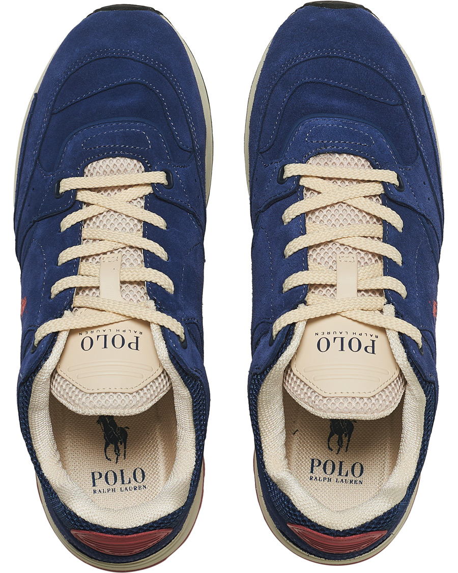 Homme | Polo Ralph Lauren Train 85 Running Sneaker Light Navy | Polo Ralph Lauren | Train 85 Running Sneaker Light Navy