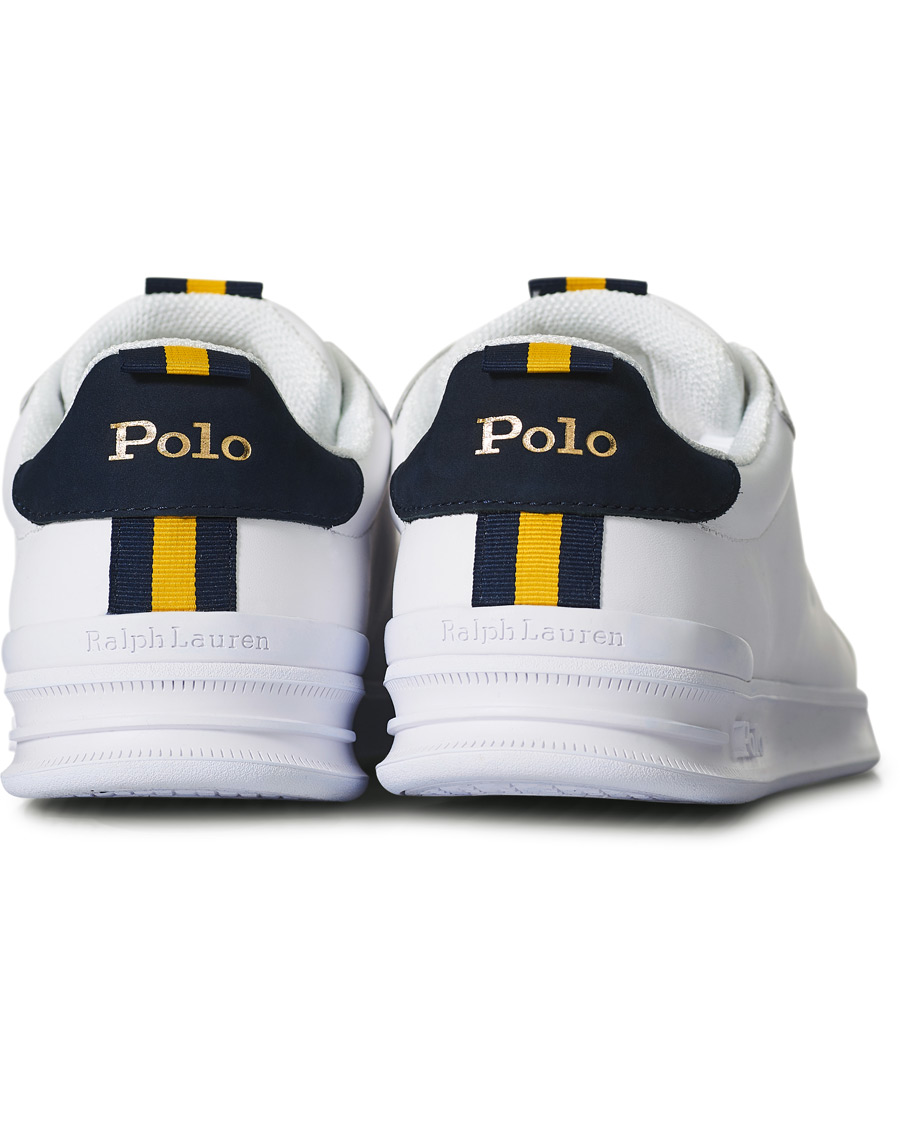 Heren | Polo Ralph Lauren Heritage Court II Sneaker White/Navy | Polo Ralph Lauren | Heritage Court II Sneaker White/Navy