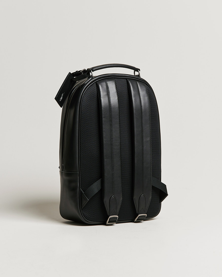 Heren | Polo Ralph Lauren Leather Backpack Black | Polo Ralph Lauren | Leather Backpack Black