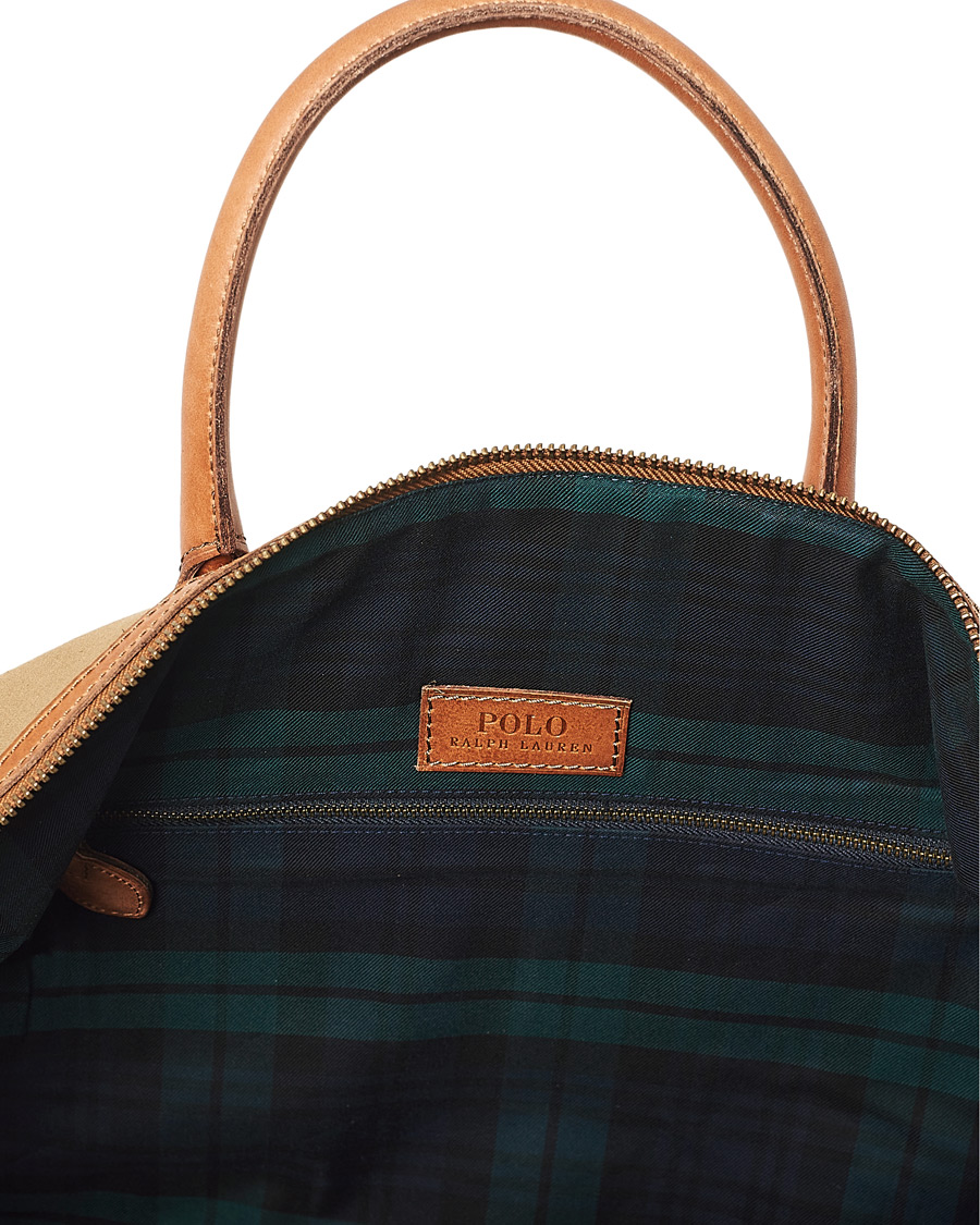 Homme | Polo Ralph Lauren Heritage Canvas Duffle Bag Montana Khaki | Polo Ralph Lauren | Heritage Canvas Duffle Bag Montana Khaki