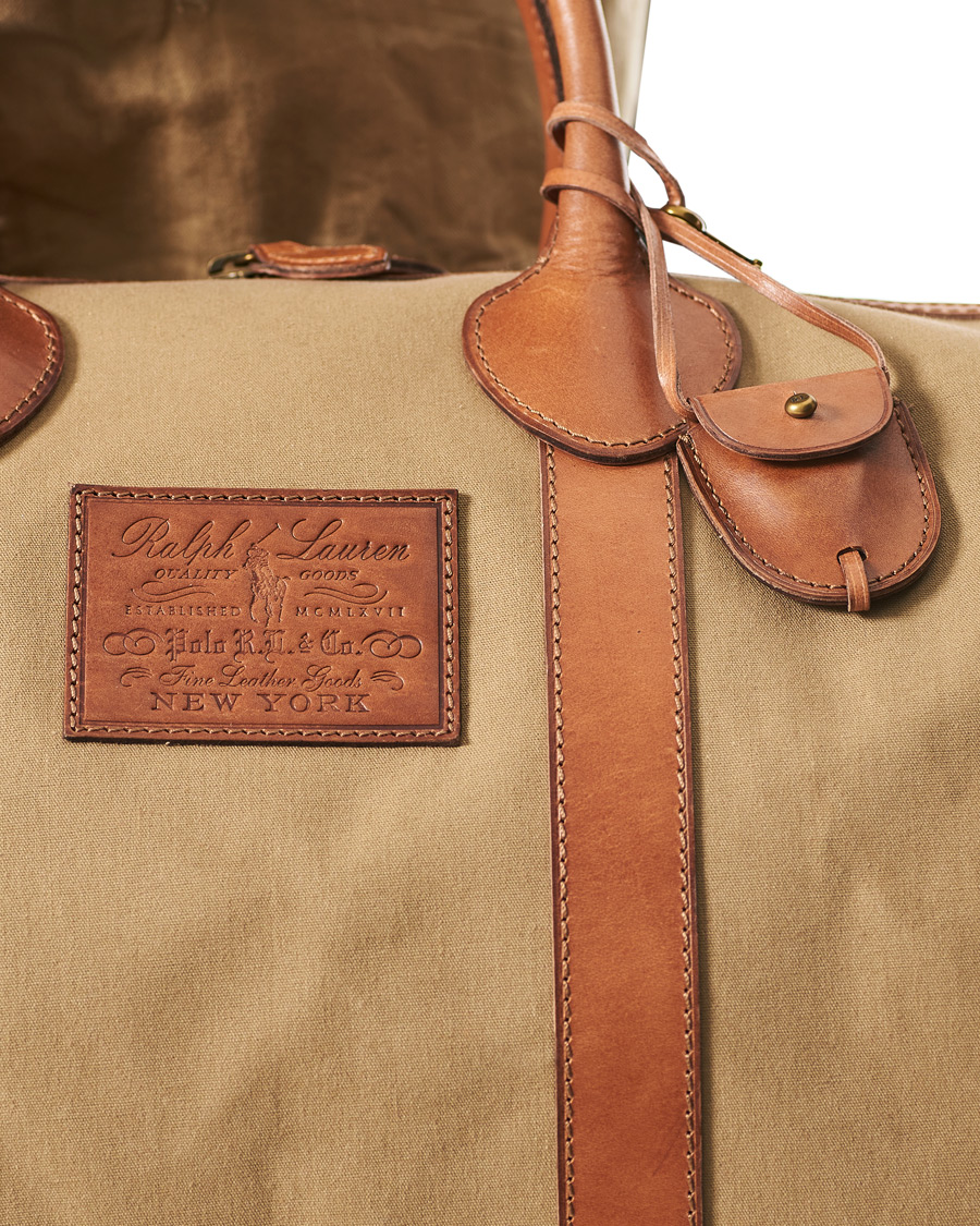 Homme | Polo Ralph Lauren Heritage Canvas Duffle Bag Montana Khaki | Polo Ralph Lauren | Heritage Canvas Duffle Bag Montana Khaki
