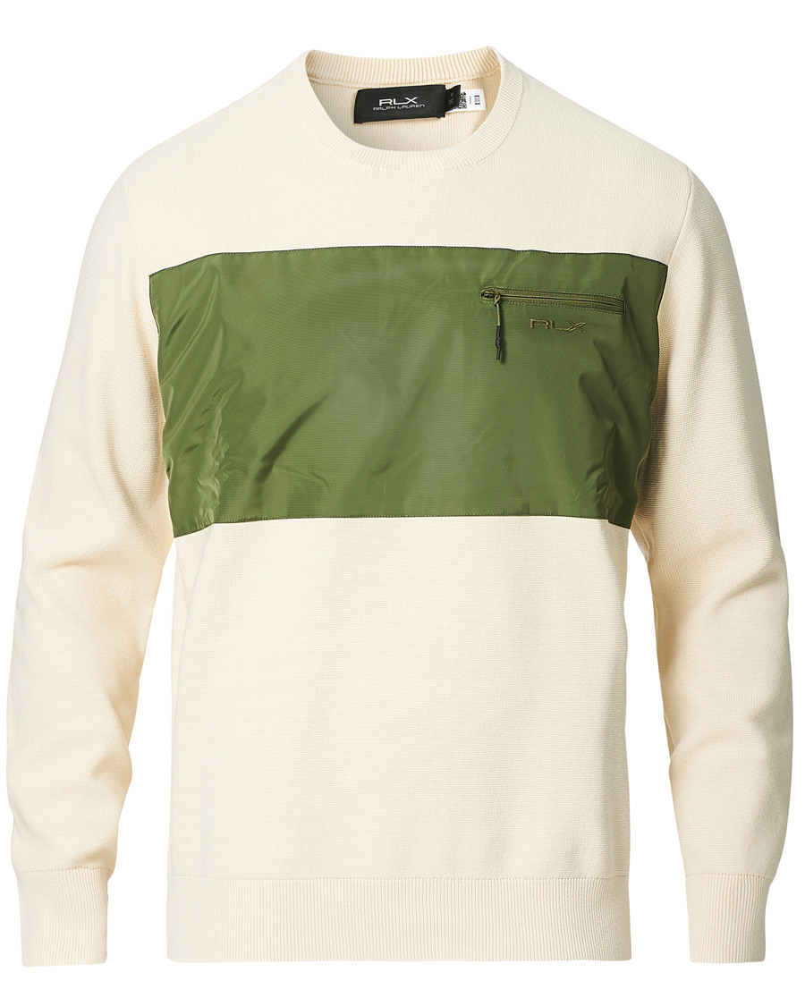 Homme | Pulls Et Tricots | RLX Ralph Lauren | Hybrid Sweater Guide Creme