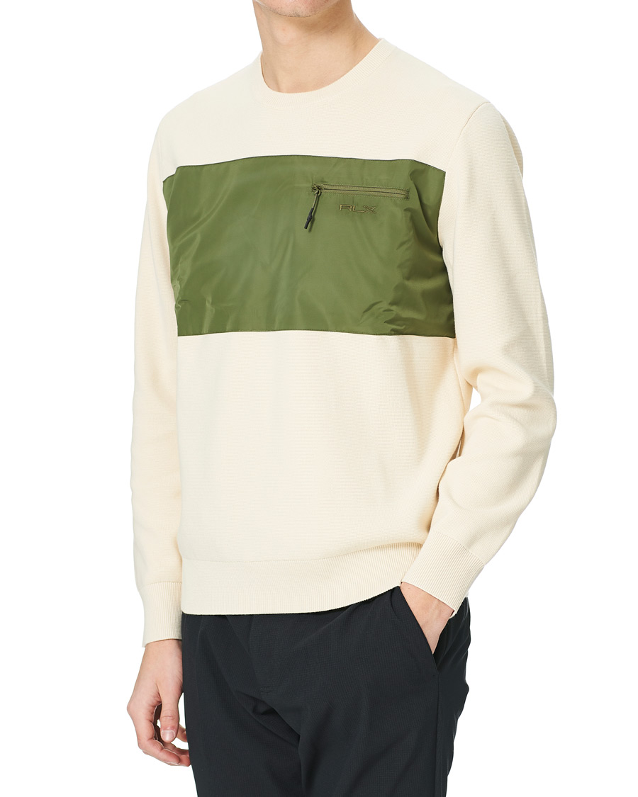 Homme | Pulls Et Tricots | RLX Ralph Lauren | Hybrid Sweater Guide Creme