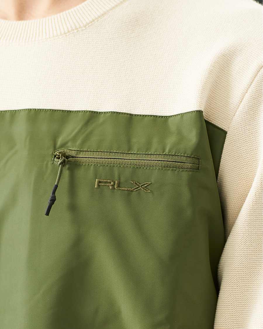Homme | Pulls Et Tricots | RLX Ralph Lauren | Hybrid Sweater Guide Creme