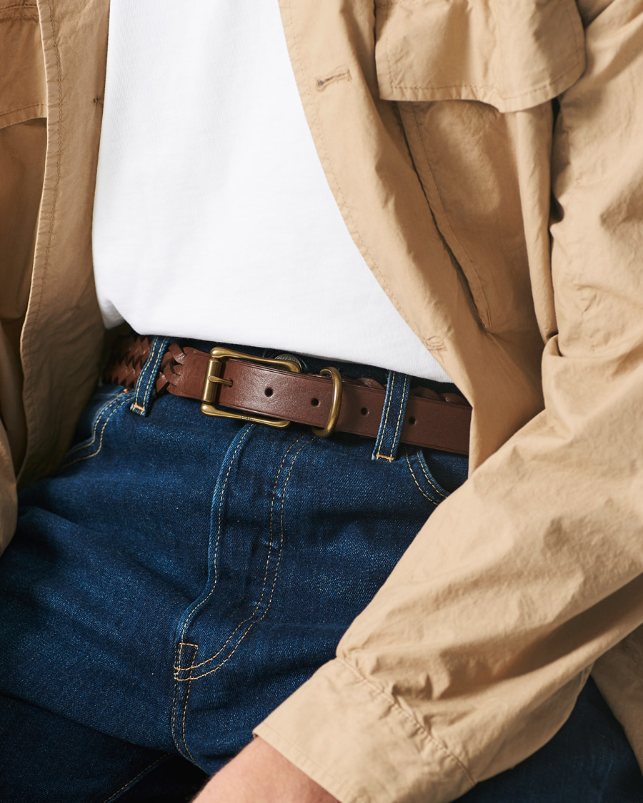 Homme | Polo Ralph Lauren Leather Belt Brown | Polo Ralph Lauren | Leather Belt Brown