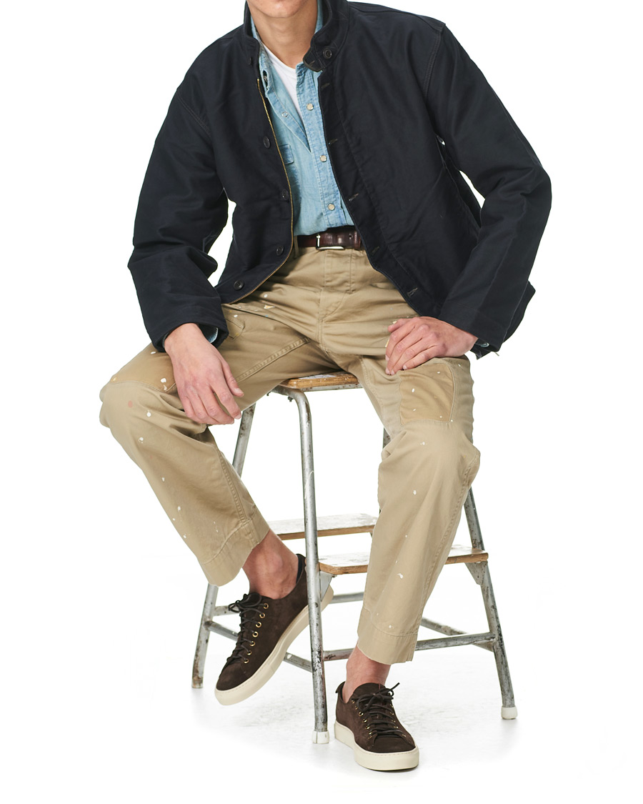 Homme | Pantalons | RRL | Regulation Chino Vintage Khaki
