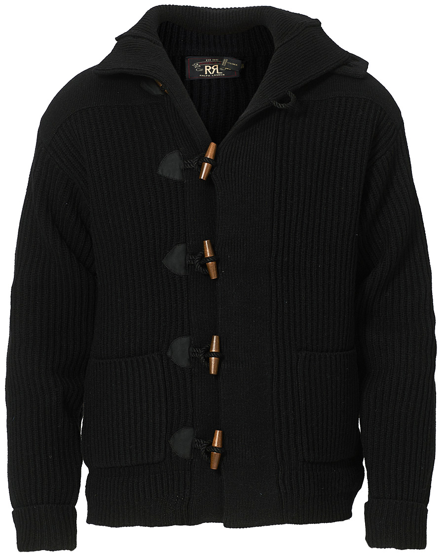 Homme | Pulls Et Tricots | RRL | Toggle Coat Cardigan Black