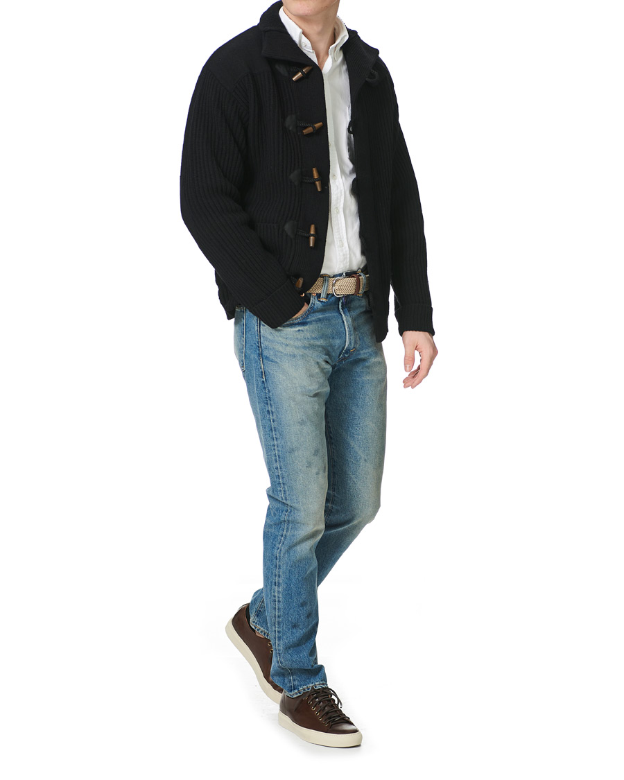 Homme | Pulls Et Tricots | RRL | Toggle Coat Cardigan Black