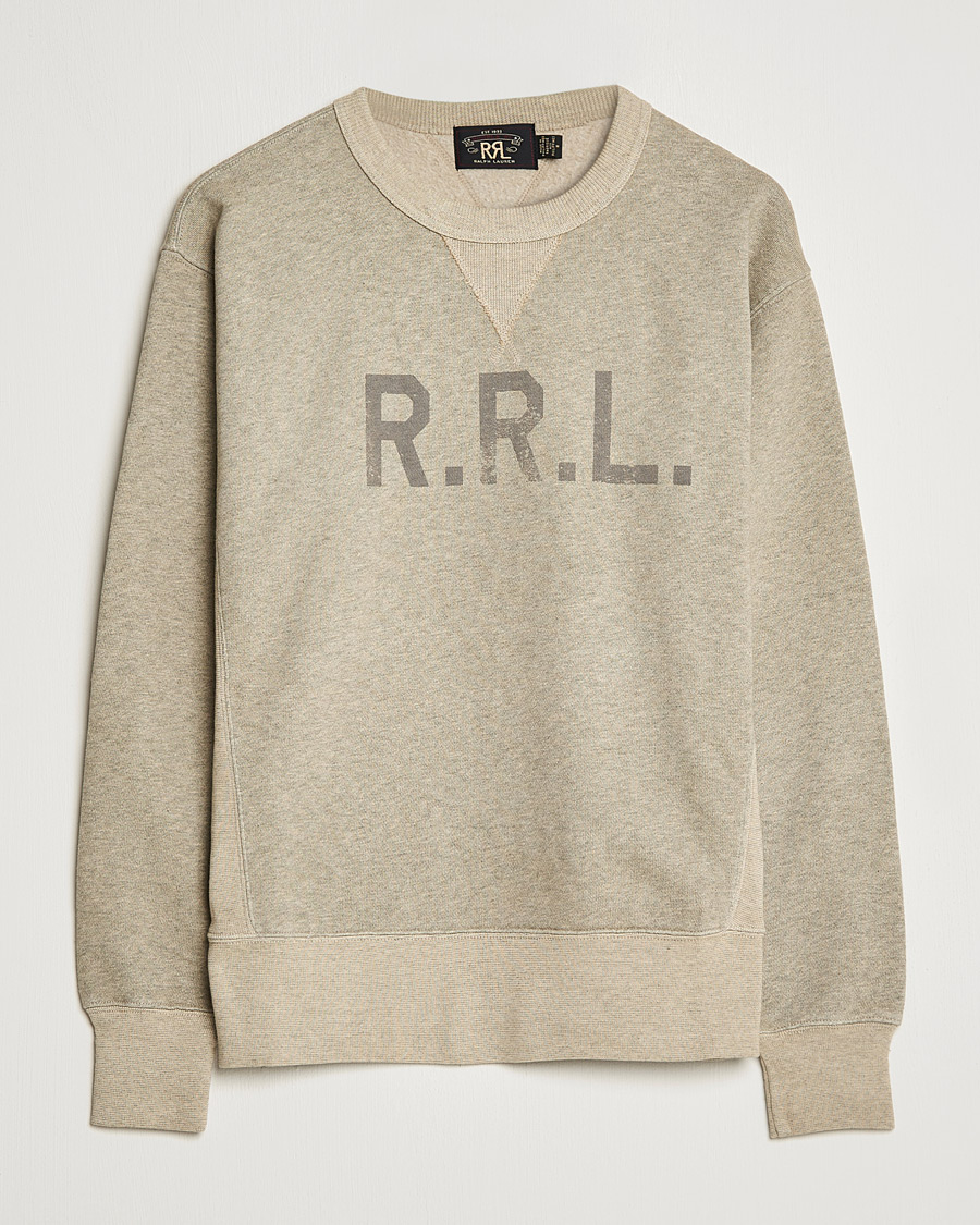 Homme | Pulls Et Tricots | RRL | Double V Sweatshirt Trainer Heather