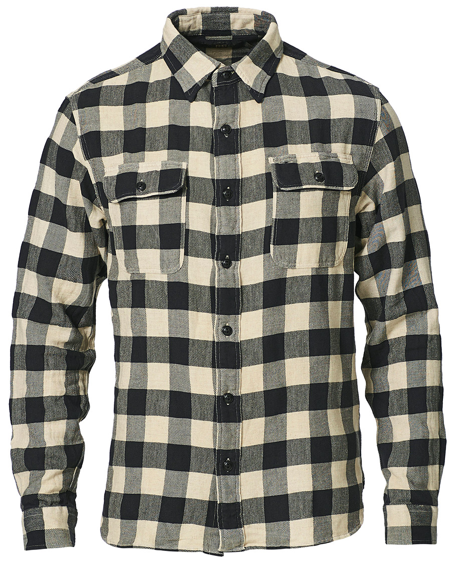 Homme | Chemises | RRL | Matlock Overshirt Black/White