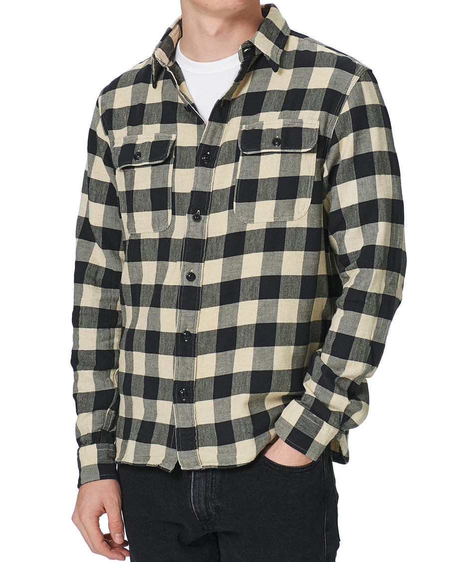 Homme | Chemises | RRL | Matlock Overshirt Black/White