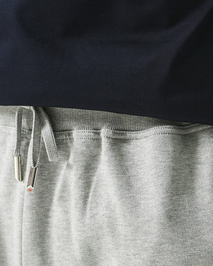 Homme | Pantalons | Kiton | Soft Cotton Joggers Light Grey