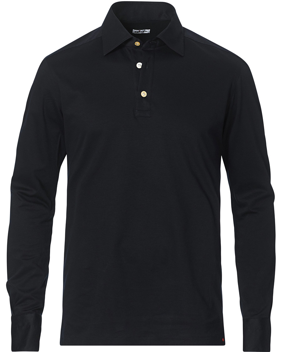 Homme | Pulls Et Tricots | Kiton | Popover Shirt Navy