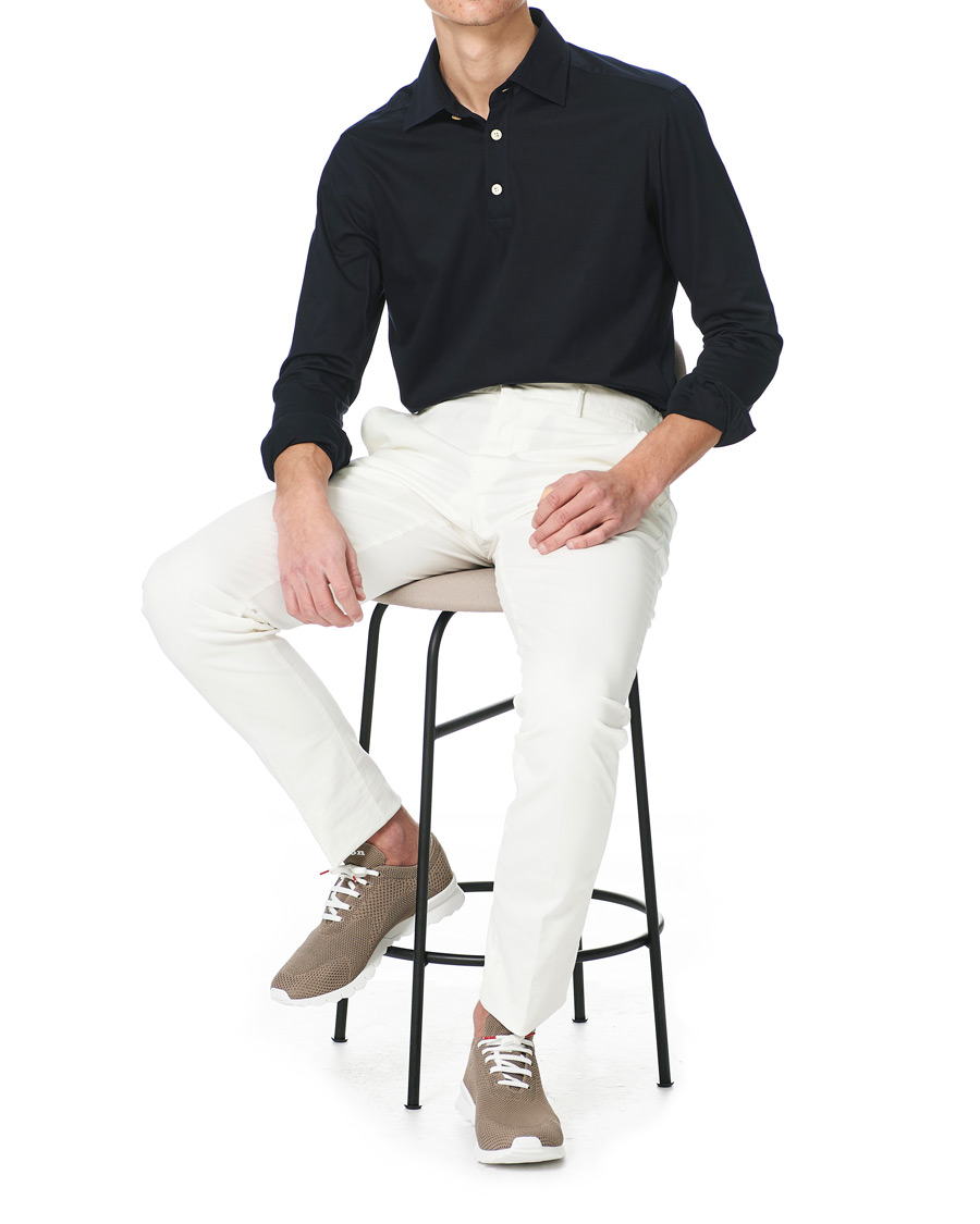 Homme | Pulls Et Tricots | Kiton | Popover Shirt Navy