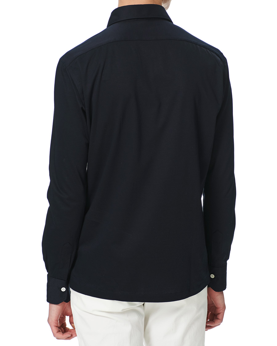 Homme | Pulls Et Tricots | Kiton | Popover Shirt Navy