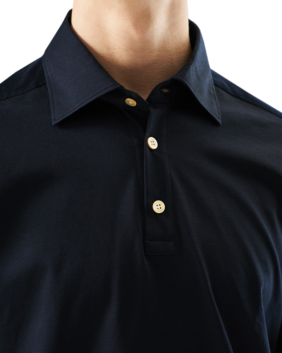 Homme | Pulls Et Tricots | Kiton | Popover Shirt Navy