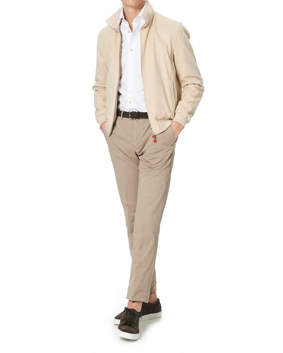 Heren | Overhemden | Kiton | Classic Dress Shirt White