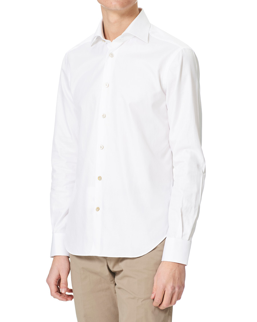Heren | Overhemden | Kiton | Classic Dress Shirt White