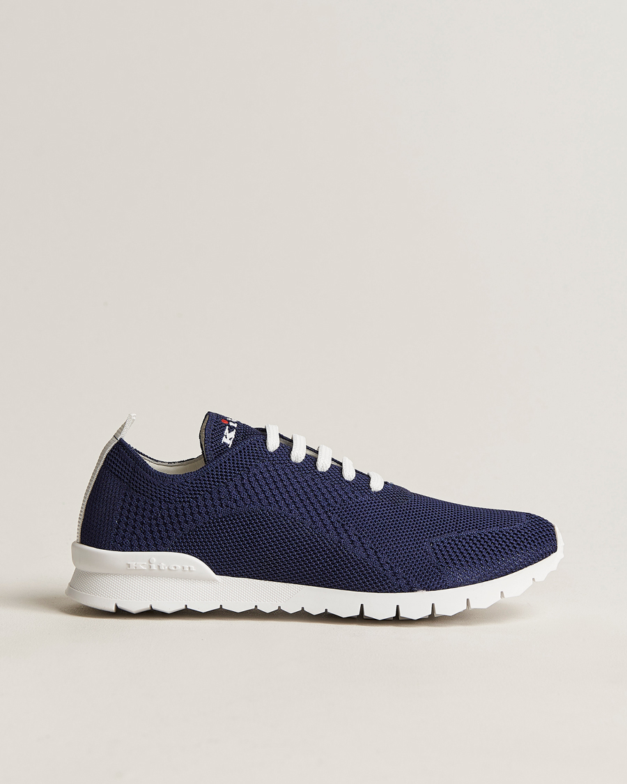 Homme | Kiton Mesh Running Sneakers Navy | Kiton | Mesh Running Sneakers Navy