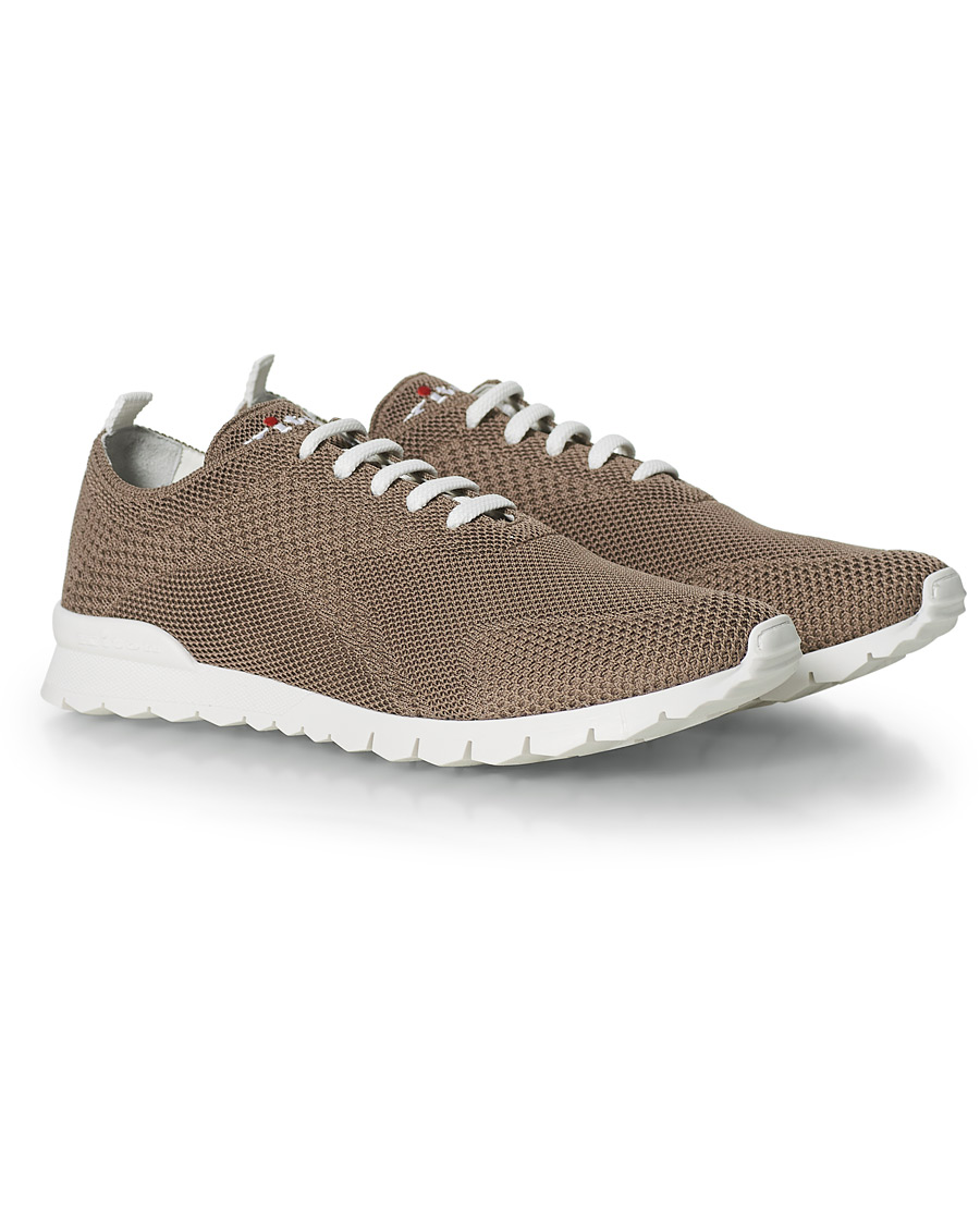 Homme | Kiton Mesh Running Sneaker Taupe | Kiton | Mesh Running Sneaker Taupe