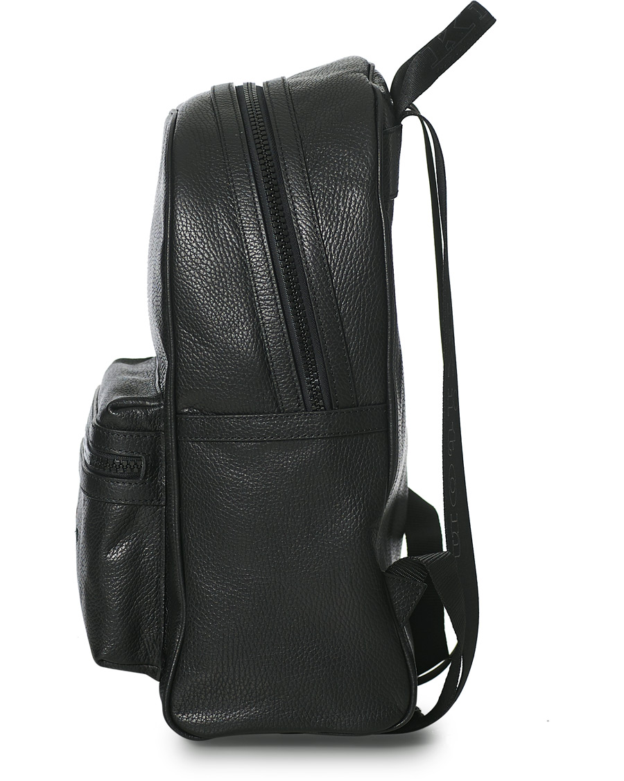 Homme | Kiton Deerskin Leather Backpack Black | Kiton | Deerskin Leather Backpack Black