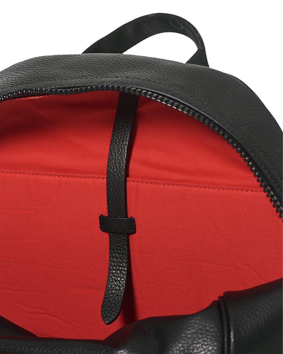 Homme | Kiton Deerskin Leather Backpack Black | Kiton | Deerskin Leather Backpack Black