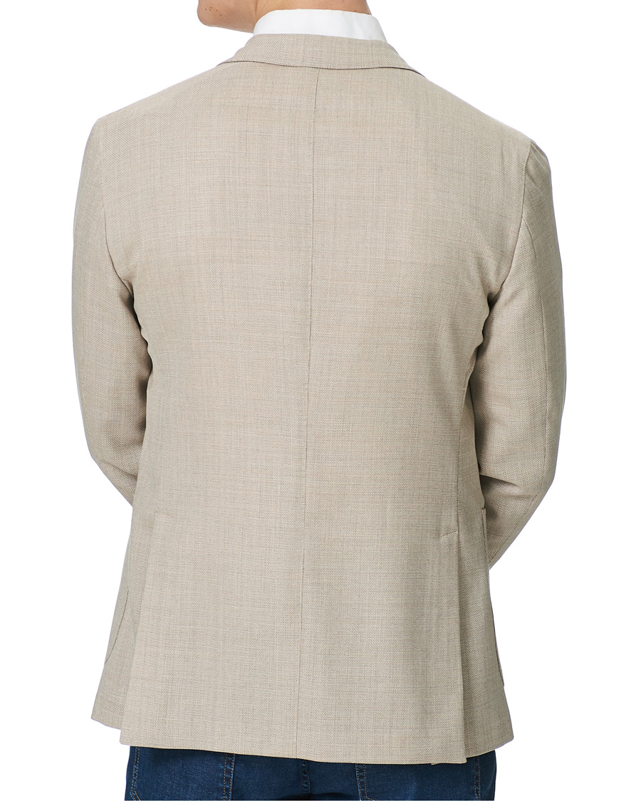 Homme | Blazers | Boglioli | K Jacket Wool Hopsack Blazer Beige