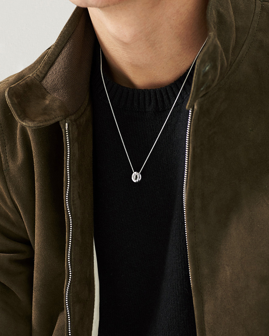 Homme | LE GRAMME Entrelacs Pendant Necklace Sterling Silver 3g | LE GRAMME | Entrelacs Pendant Necklace Sterling Silver 3g