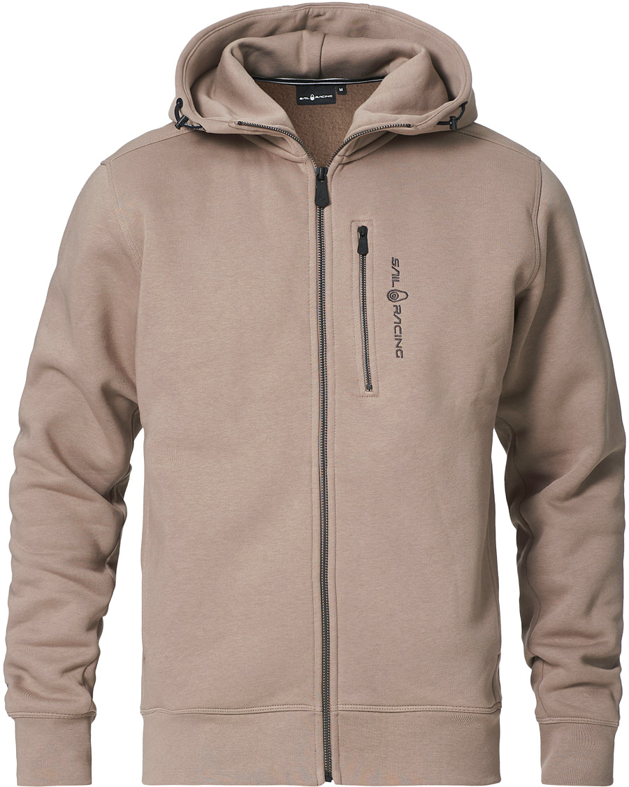 Heren | Truien | Sail Racing | Bowman Zip Hood Sand