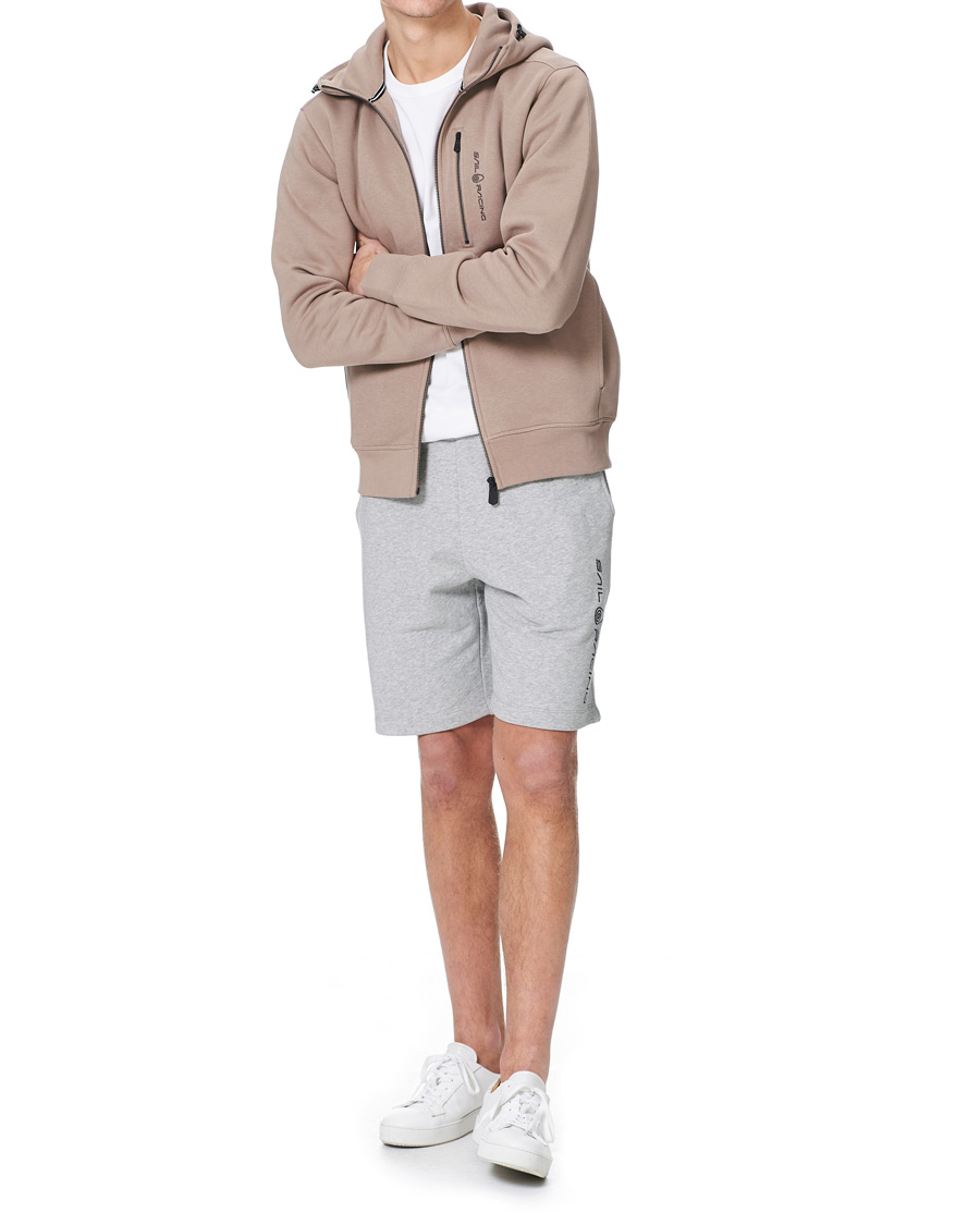 Heren | Truien | Sail Racing | Bowman Zip Hood Sand