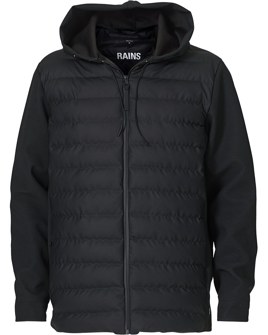 Homme | Manteaux Et Vestes | RAINS | Trekker Scuba Hybrid Jacket Black