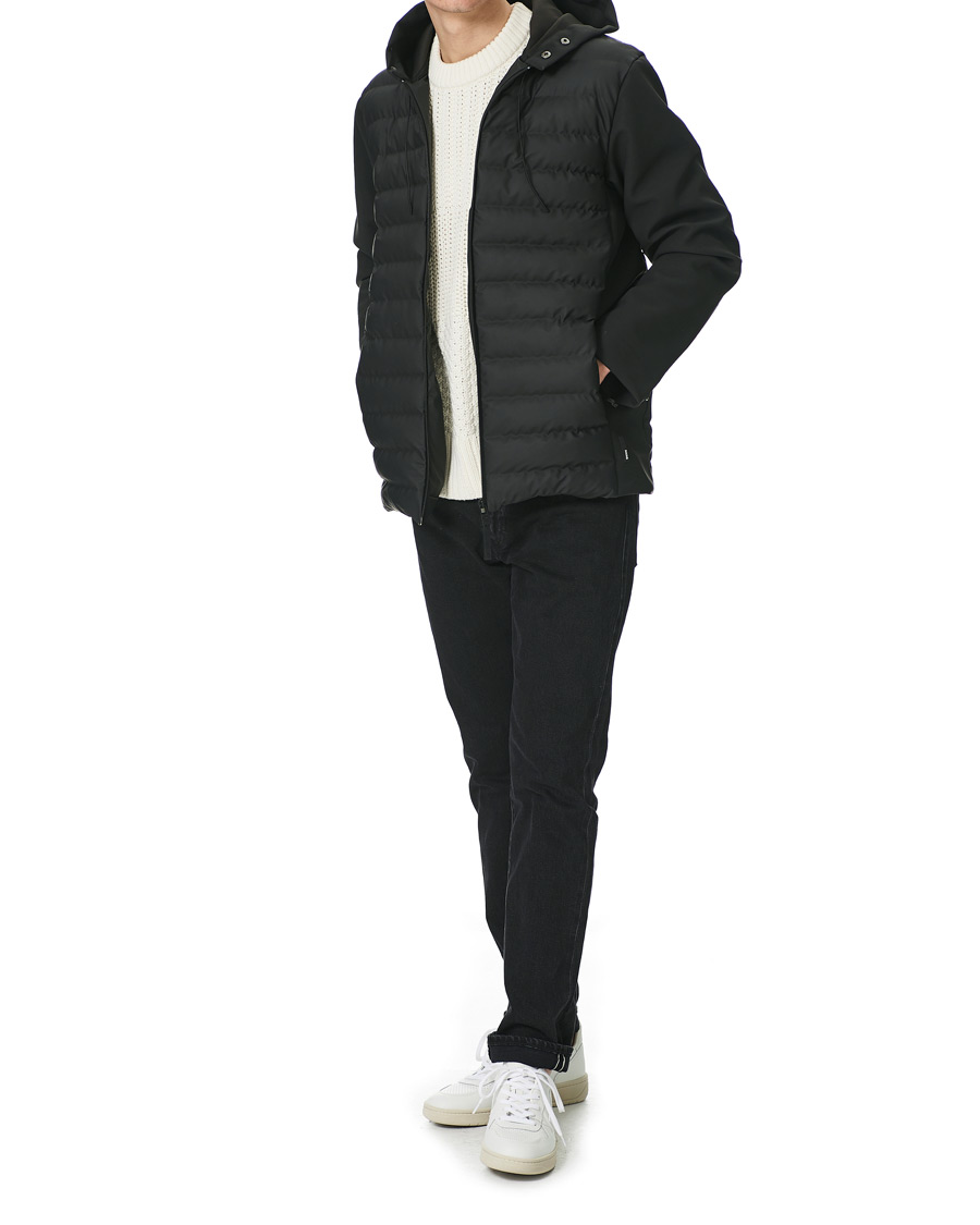 Homme | Manteaux Et Vestes | RAINS | Trekker Scuba Hybrid Jacket Black