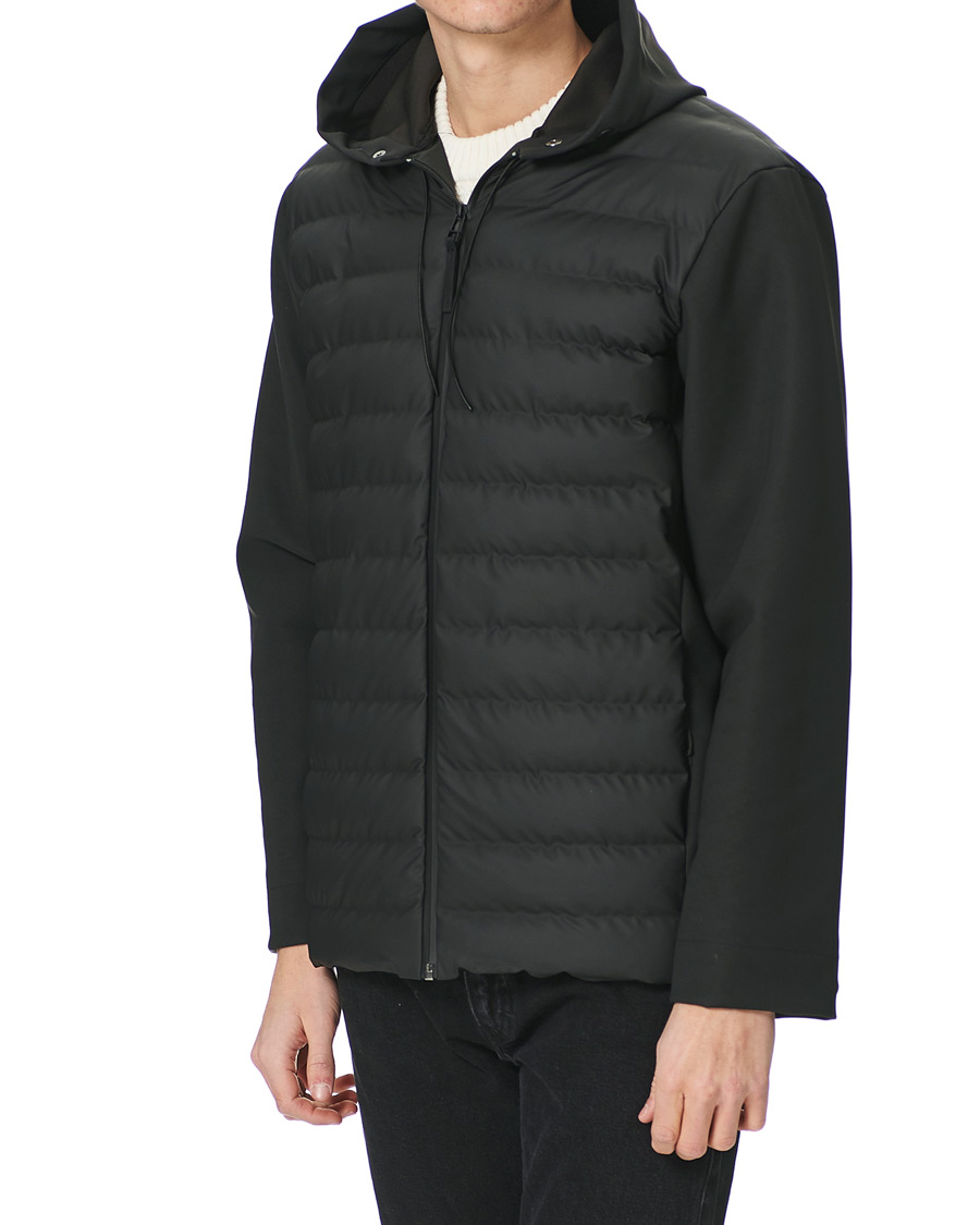 Homme | Manteaux Et Vestes | RAINS | Trekker Scuba Hybrid Jacket Black