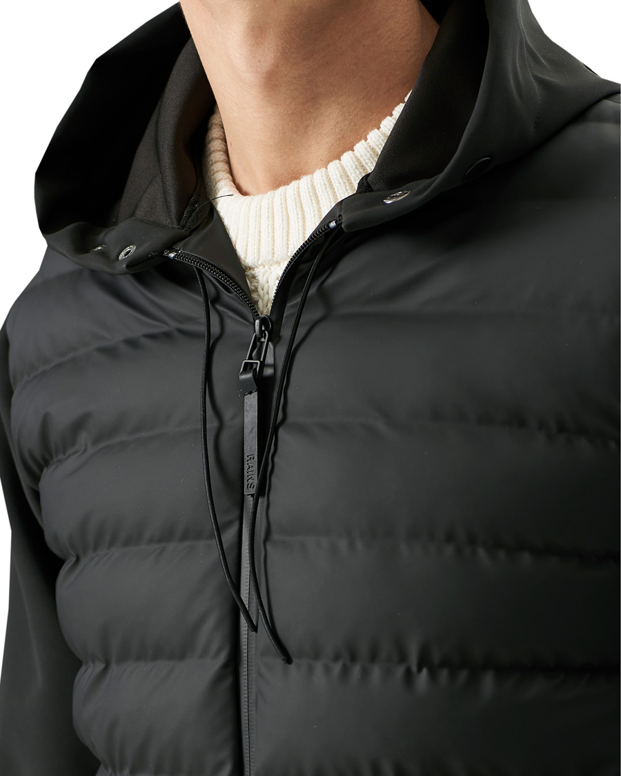 Homme | Manteaux Et Vestes | RAINS | Trekker Scuba Hybrid Jacket Black