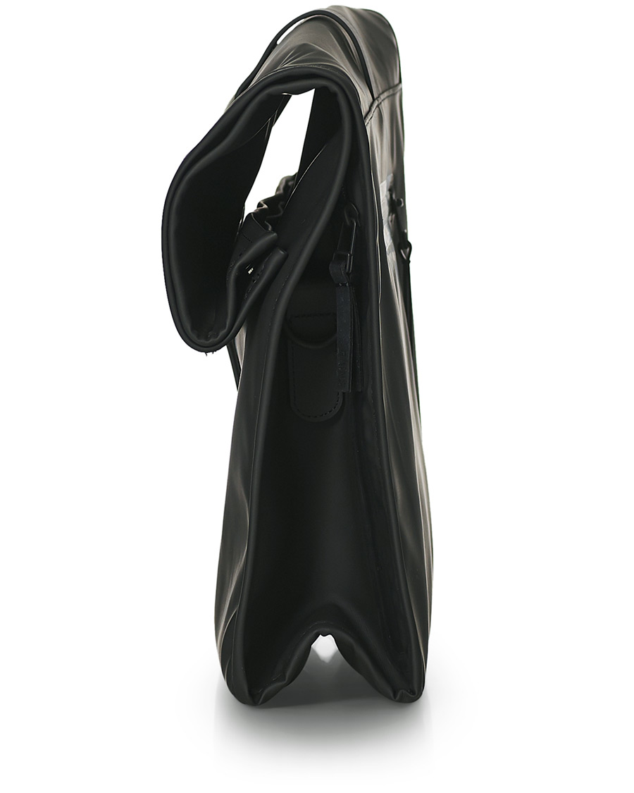Homme | RAINS Rolltop Messenger Bag Black | RAINS | Rolltop Messenger Bag Black