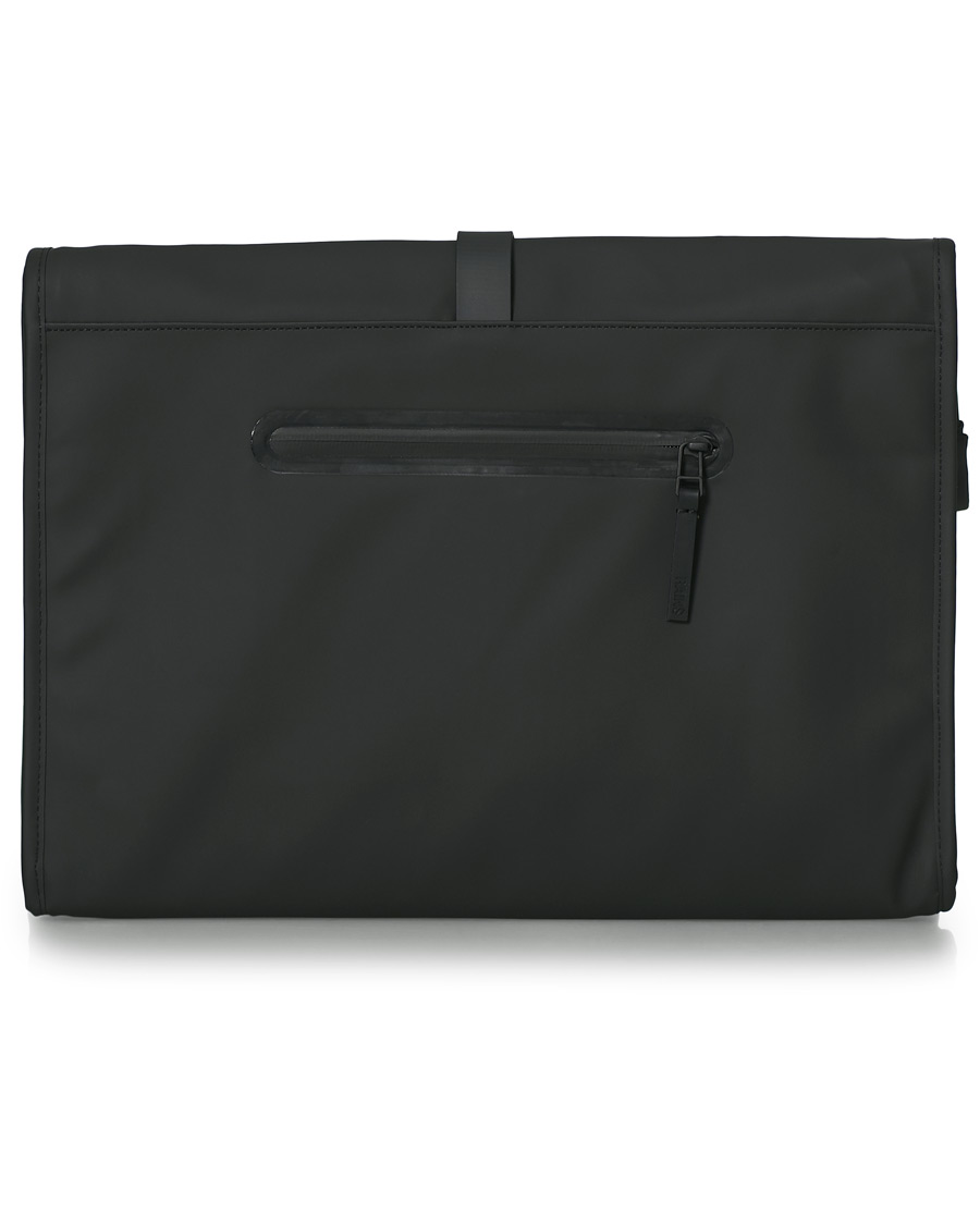 Homme | RAINS Rolltop Messenger Bag Black | RAINS | Rolltop Messenger Bag Black
