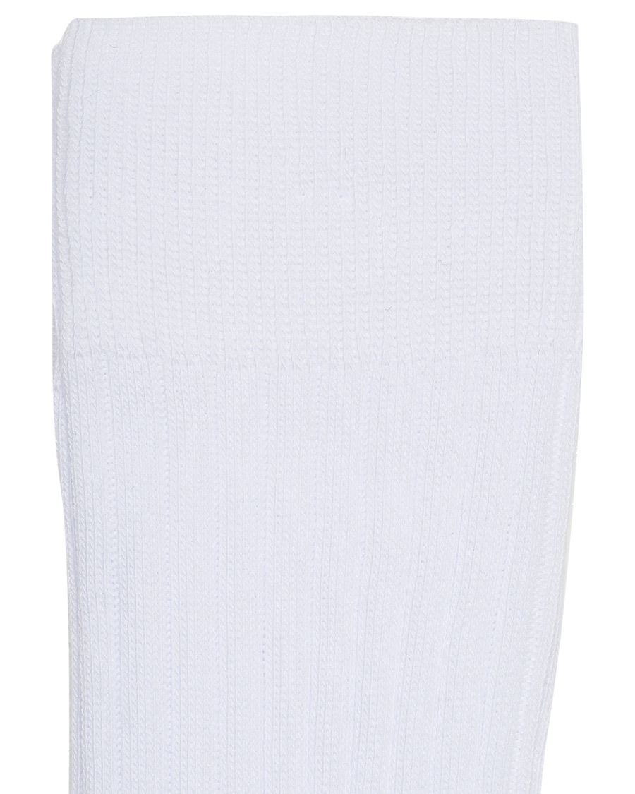 Homme | Sous-Vêtements Et Chaussettes | Amanda Christensen | 3-Pack True Cotton Ribbed Socks White