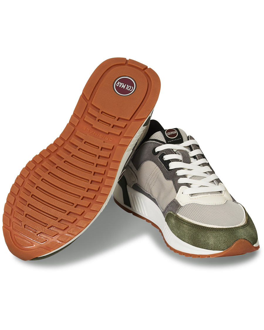 Homme | Colmar Dalton Vice Sneaker Beige/Green/White | Colmar | Dalton Vice Sneaker Beige/Green/White