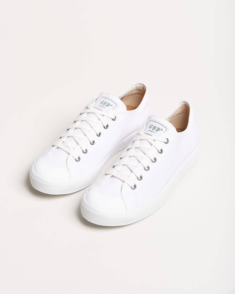 Homme | C.QP Clava Canvas Sneaker Great White | CQP | C.QP Clava Canvas Sneaker Great White