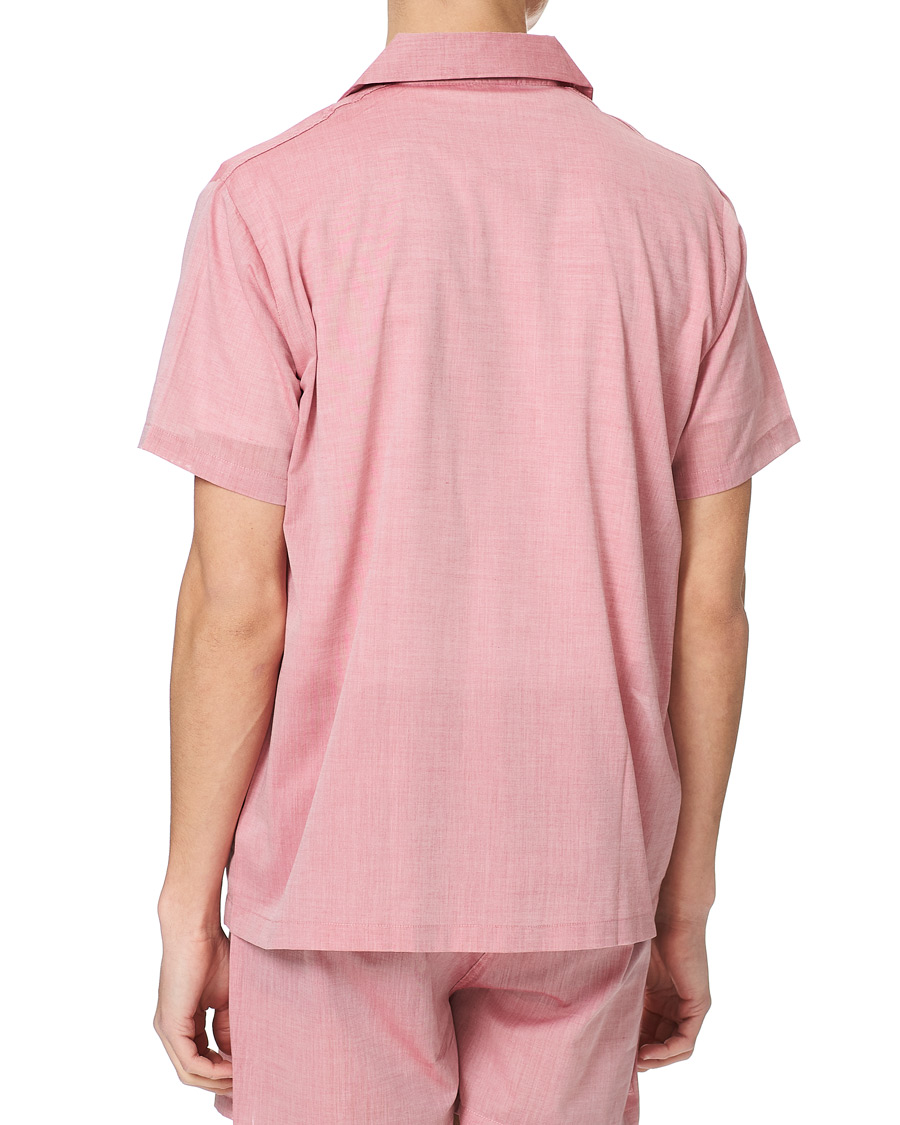 Homme | Peignoirs Et Pyjamas | Derek Rose | Shortie Cotton Pyjama Set Red