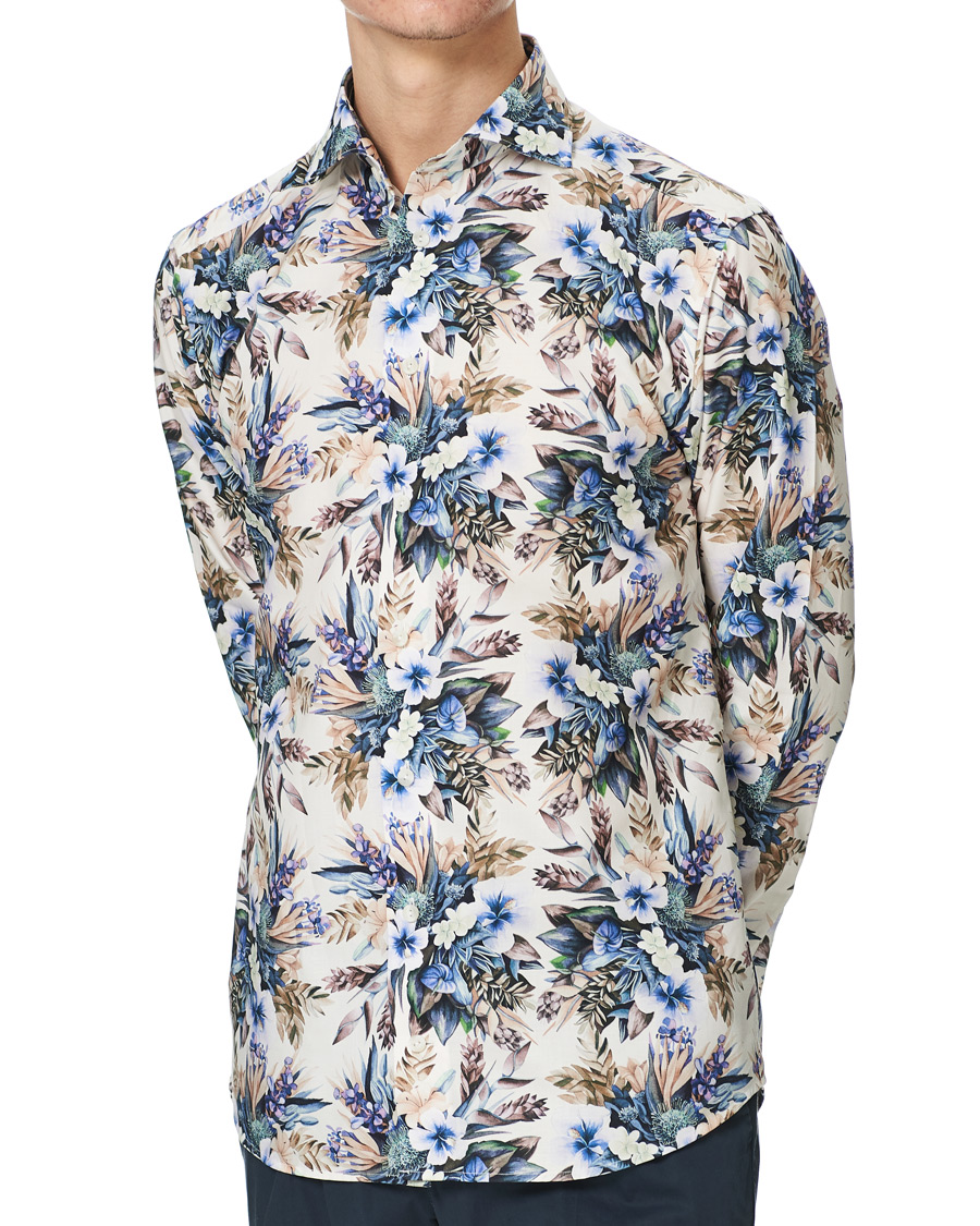 Homme | Chemises | Eton | Fine Twill Shirt Floral