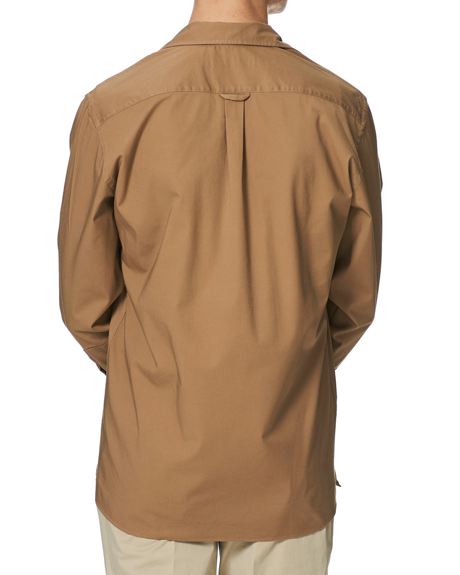 Homme | Chemises | Lardini | Cotton Safari Pocket Overshirt Sand